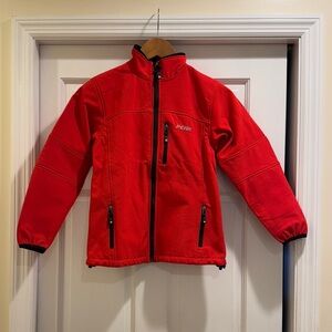 Peak Performance Kids Jacket - Water and Wind Resistant - Bold RED!
